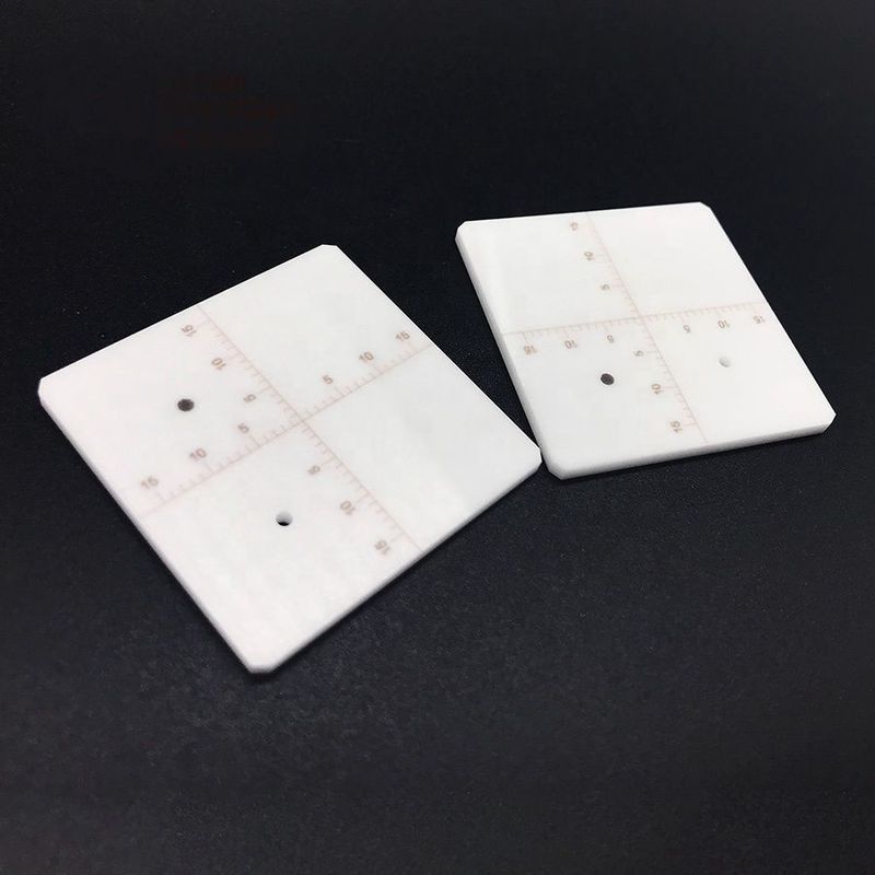 Customized Precision Ceramic Parts Setter Porous Zirconia Plate Scale Elastic Modulus 200GPa
