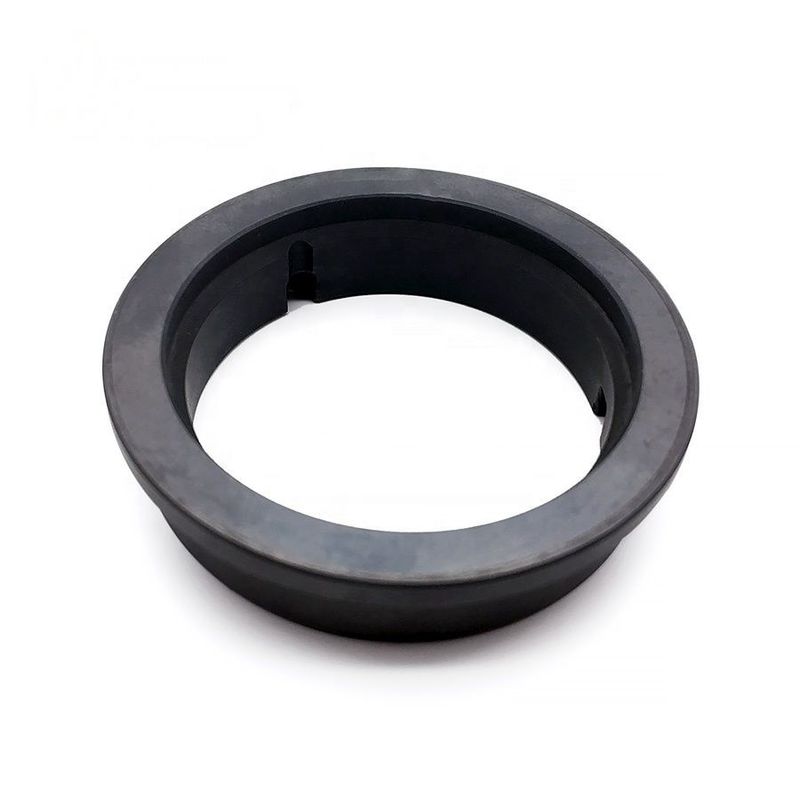 Porcelain Refractory Sic Ceramic Ring Sintered Silicon Carbide Tube Furnace 400MPa