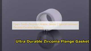 High Precision Zirconia Ceramic Flange Gasket Solution